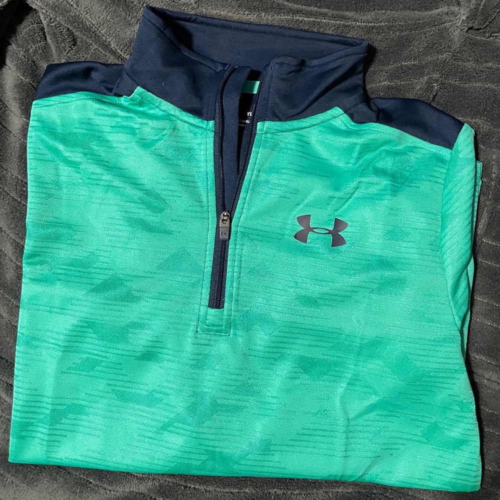 NEW! UA Youth Quarter Zip Pullover
